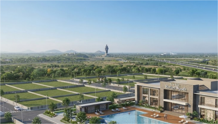 Luxury HMDA Villa Plots for Sale Near Shamshabad ORR Exit 16 Hyderabad in Gollur, Muchinthal
